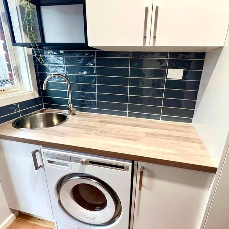 Laundry renovation, Melbourne